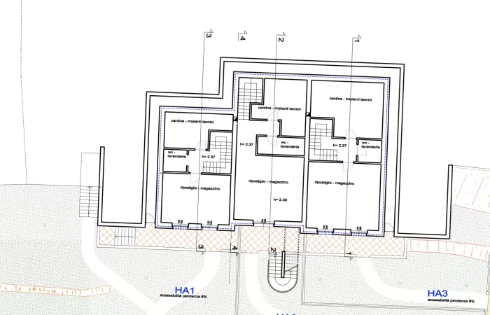 Borgo Amandola - Piante e Prospetti edificio A (4)