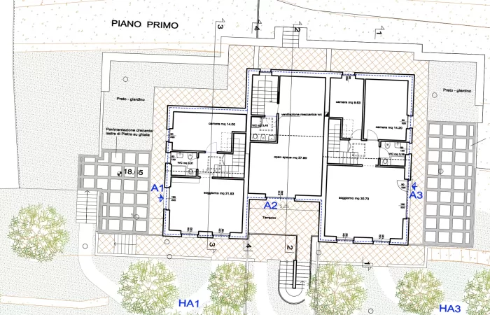 Borgo Amandola - Piante e Prospetti edificio A (5)