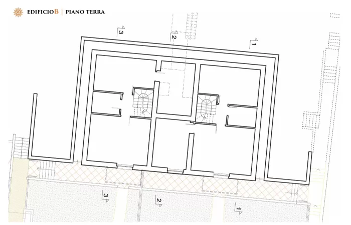Borgo Amandola - Piante e Prospetti edificio B (3)